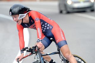 Adrien Costa (USA) rides to the silver medal at the 2014 world championship time trial