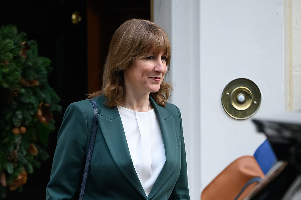 Chancellor Rachel Reeves departs Downing Street to attend a Treasury Select Committee session at Portcullis House on December 10