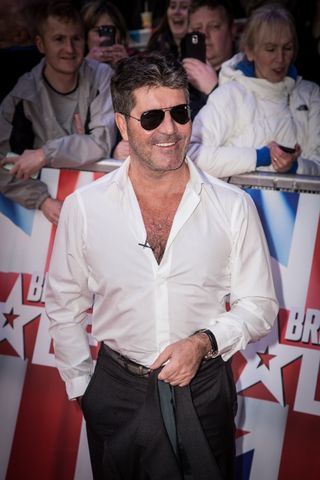 Simon Cowell at Britain's Got Talent 2016 auditions