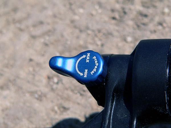 The 15-position ProPedal dial has been replaced with an easier two-position switch.