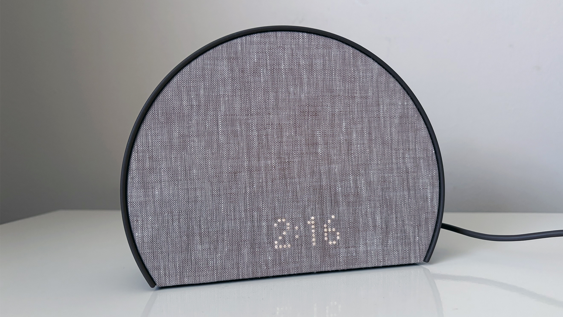 The Hatch Sleep Clock in our reviewer's bedroom