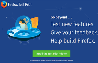 Firefox Beta, Nightly and Test Pilot