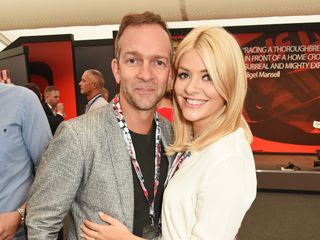 Holly Willoughby and Dan Baldwin make a rare appearance together