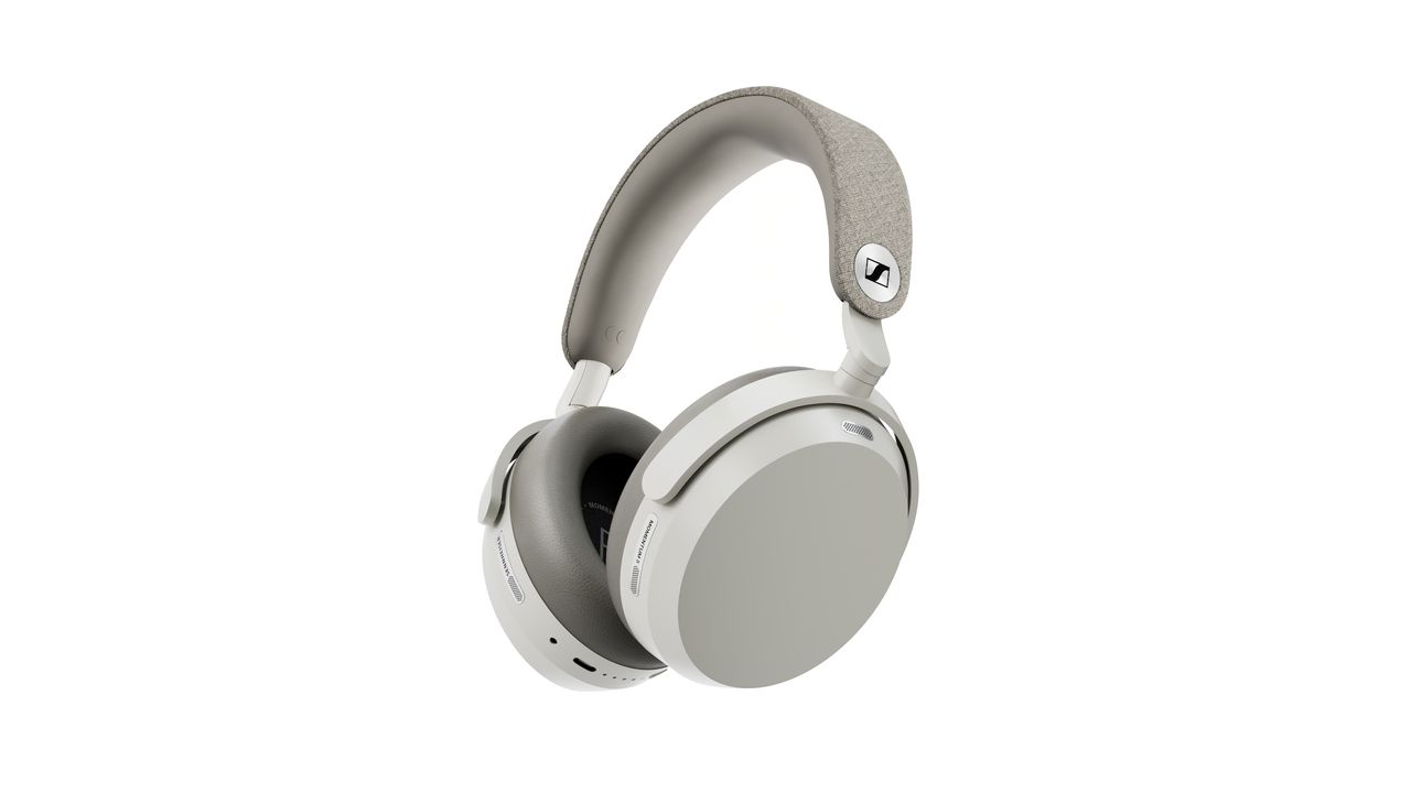 Sennheiser Momentum 5 headphones in cream
