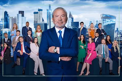 The Apprentice 2023 contestants with Lord Alan Sugar