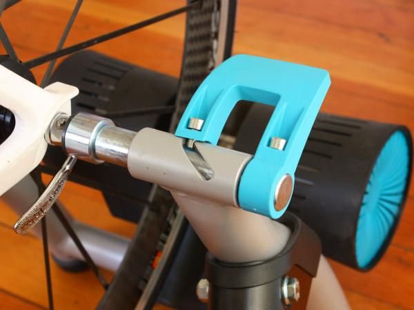 Mounting your bike requires a one-time axle width adjustment but afterwards, just a flick of the lever to get your machine in and out