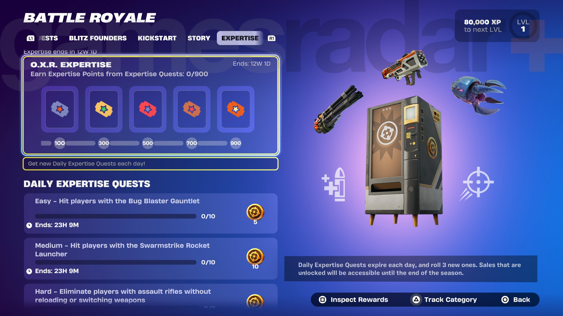 Fortnite Expertise Quests Chapter 6 Season 4