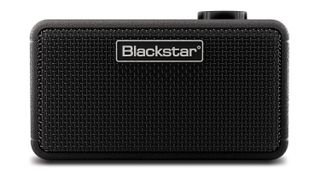 Press release images of a Blackstar Beam Mini Desktop Bluetooth Guitar Amplifier on a white background
