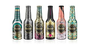 Warsteiner broughts cutting edge artists on board for these limited-edition designs