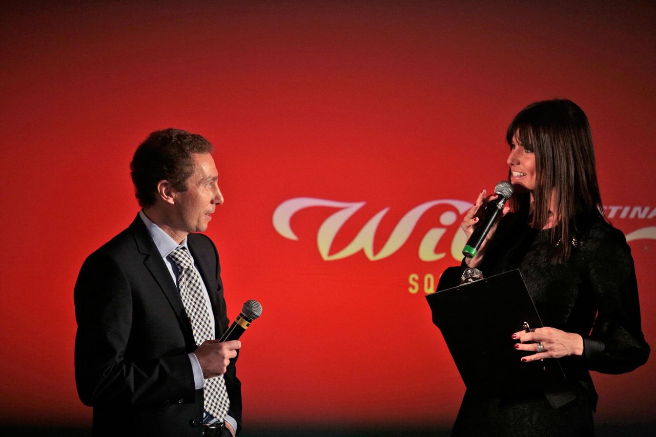 A moment of the Wilier-Selle Italia team