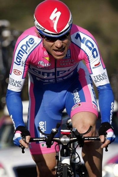 Damiano Cunego time trials at the Volta ao Algarve.