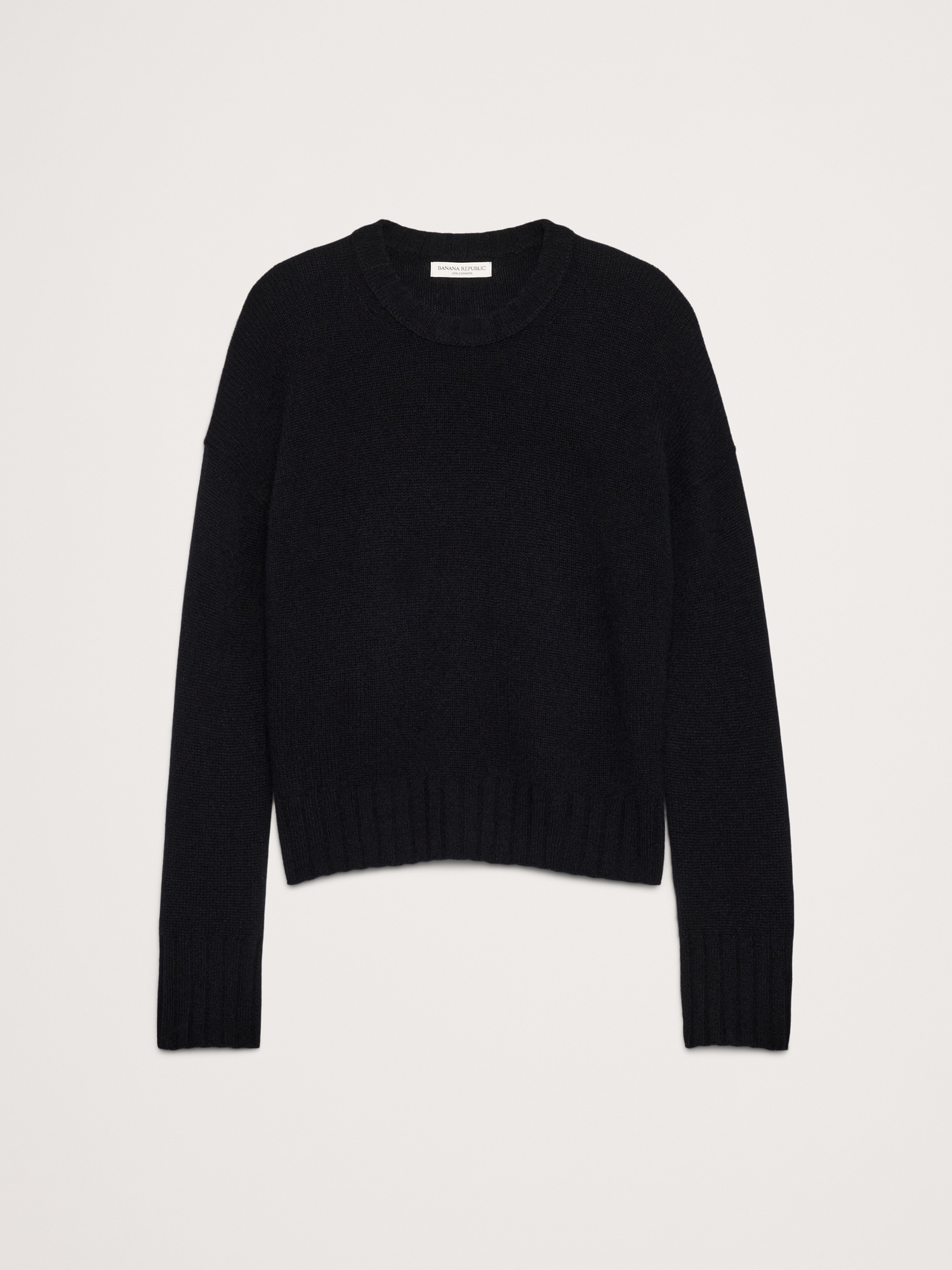 Midweight Cashmere Crew-Neck Sweater