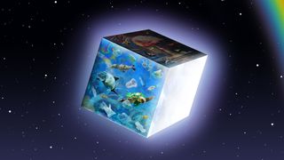 Fake NFT: A cube floats in space, its artist knows how to spot an NFT fake