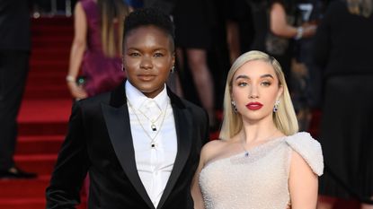 Nicola Adams has welcomed a baby boy - Nicola Adams and Ella Baig attend the "No Time To Die" World Premiere at Royal Albert Hall on September 28, 2021 in London, England