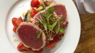 Seared tuna