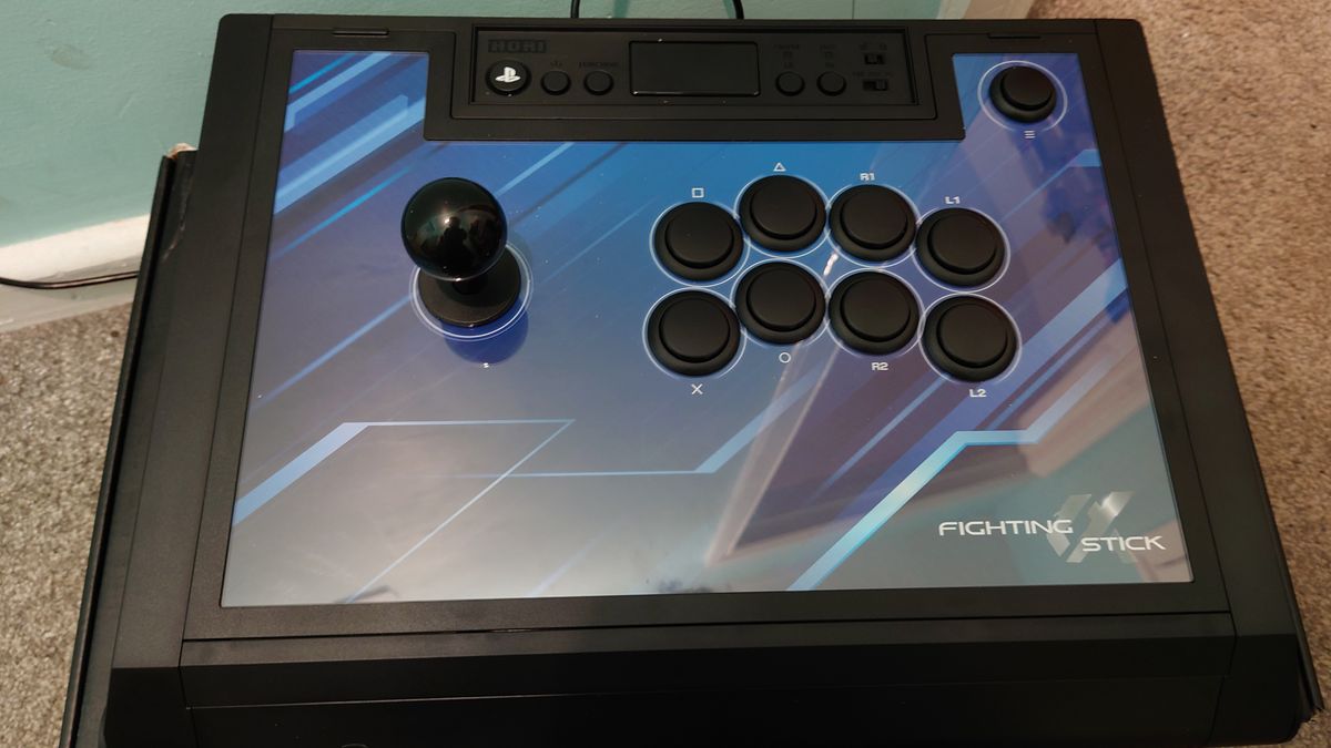 HORI PlayStation 5 Fighting Stick Alpha Tournament Fightstick for PS5, PS4,  PC