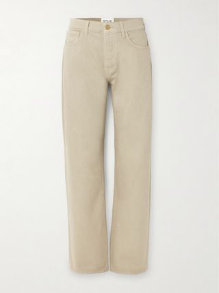 Everly High-Rise Straight-Leg Organic Jeans