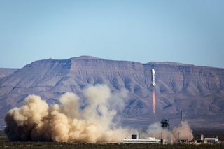 Blue Origin New Shepard Vehicle Ascent