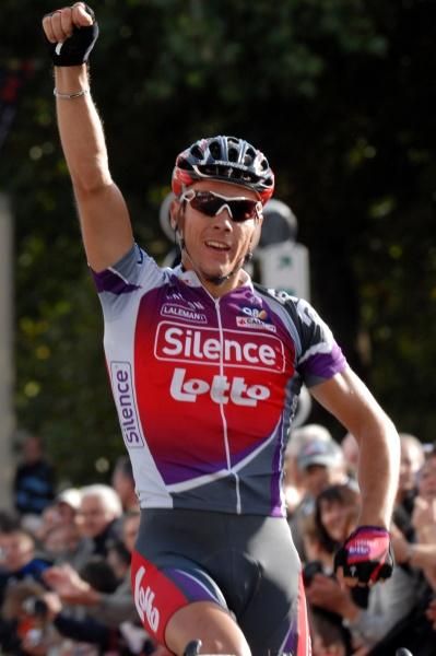 Philippe Gilbert (Silence-Lotto) repeats in Paris-Tours