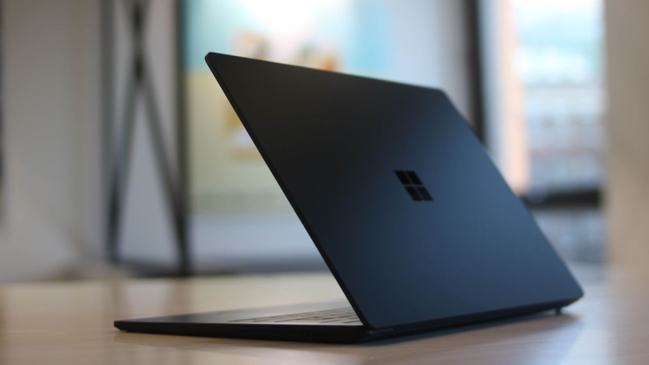 Surface Laptop 5 from behind