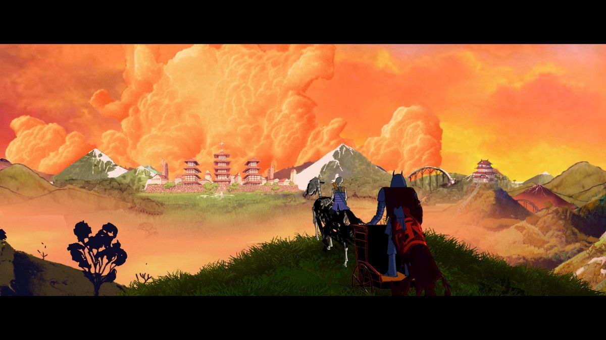 Stills from Iron Maidens new video Stratego