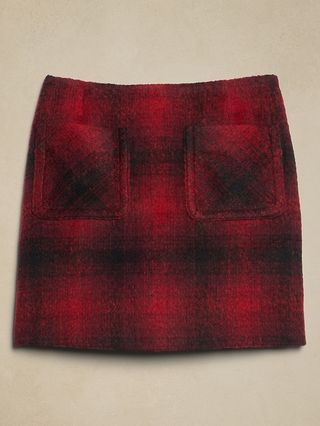 Plaid Mini Skirt