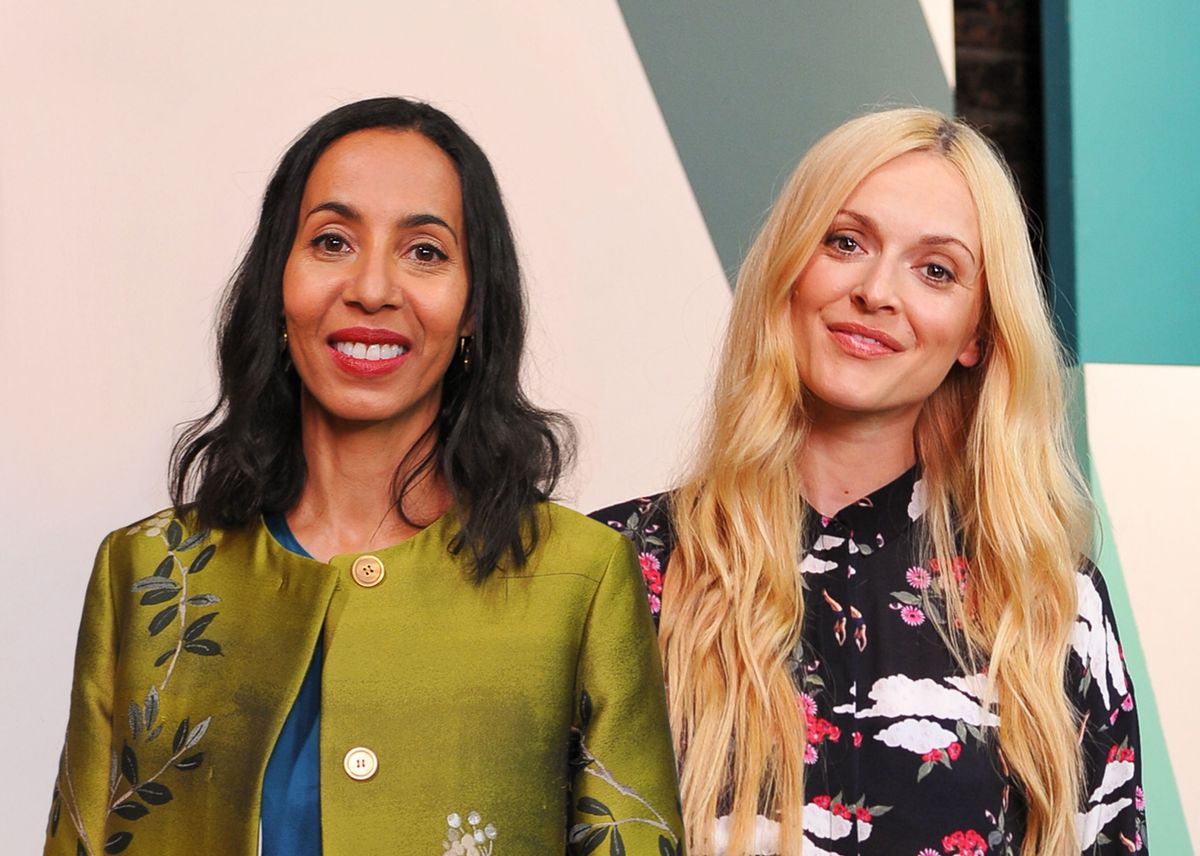 Michelle Ogundehin and Fearne Cotton onInterior Design Masters