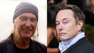 Dave Davies and Elon Musk headshots