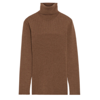Iris &amp; Ink Éloise ribbed merino wool-blend turtleneck sweater, £145 | The Outnet