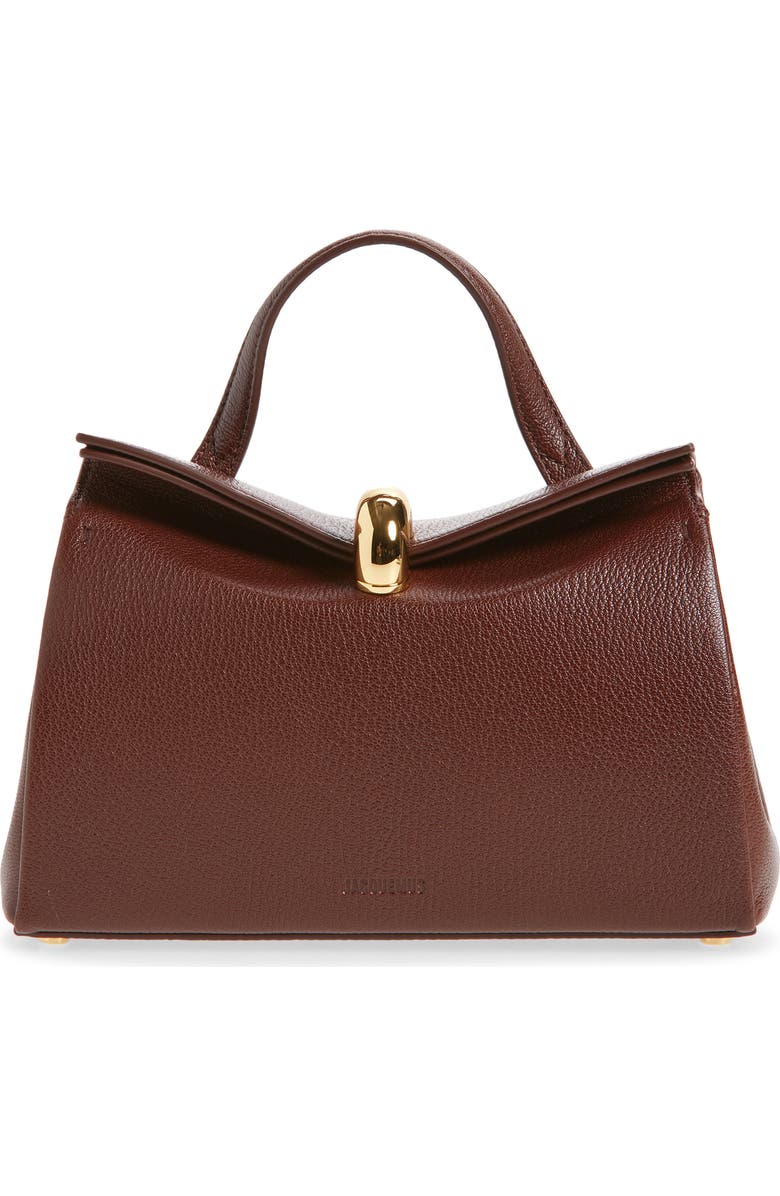 Le Petit Valerie Leather Top Handle Bag