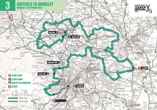 Tour of Britain 2024 stages