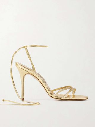 Leva 105 Metallic Leather Sandals