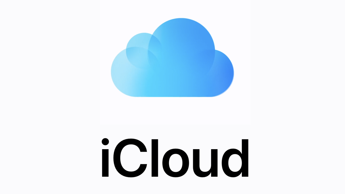 Screenshot of Apple&#039;s iCloud logo