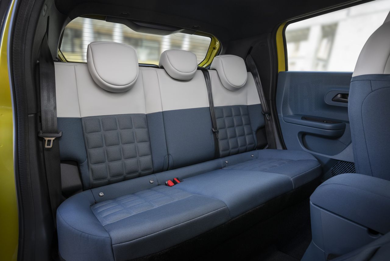 Detail of the new Fiat Grande Panda