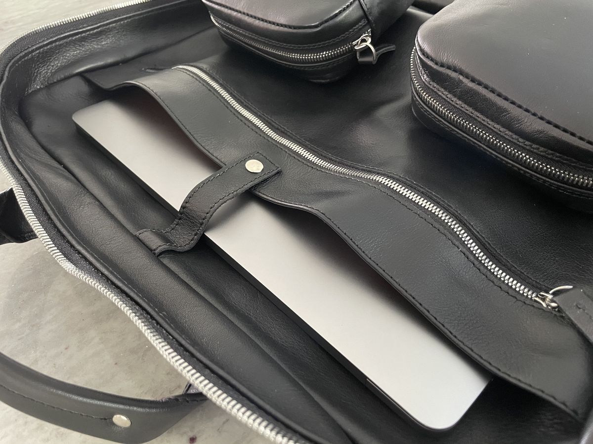Harber London Laptop Briefcase review Sumptuous leather carryall iMore