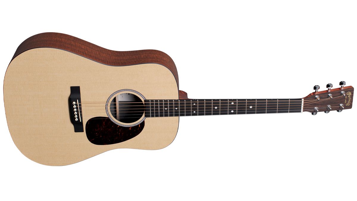 D-X1E with figured mahogany HPL back and sides, sitka spruce HPL top. Price $649.