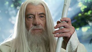 Gandalf the White in The Lord of the Rings.