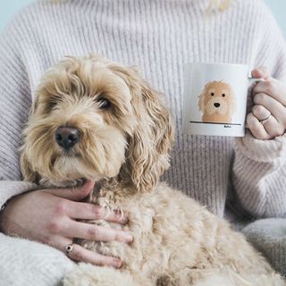 Personalised ‘All You Need Is Love And A Dog’ Mug by HEATHER ALSTEAD DESIGN