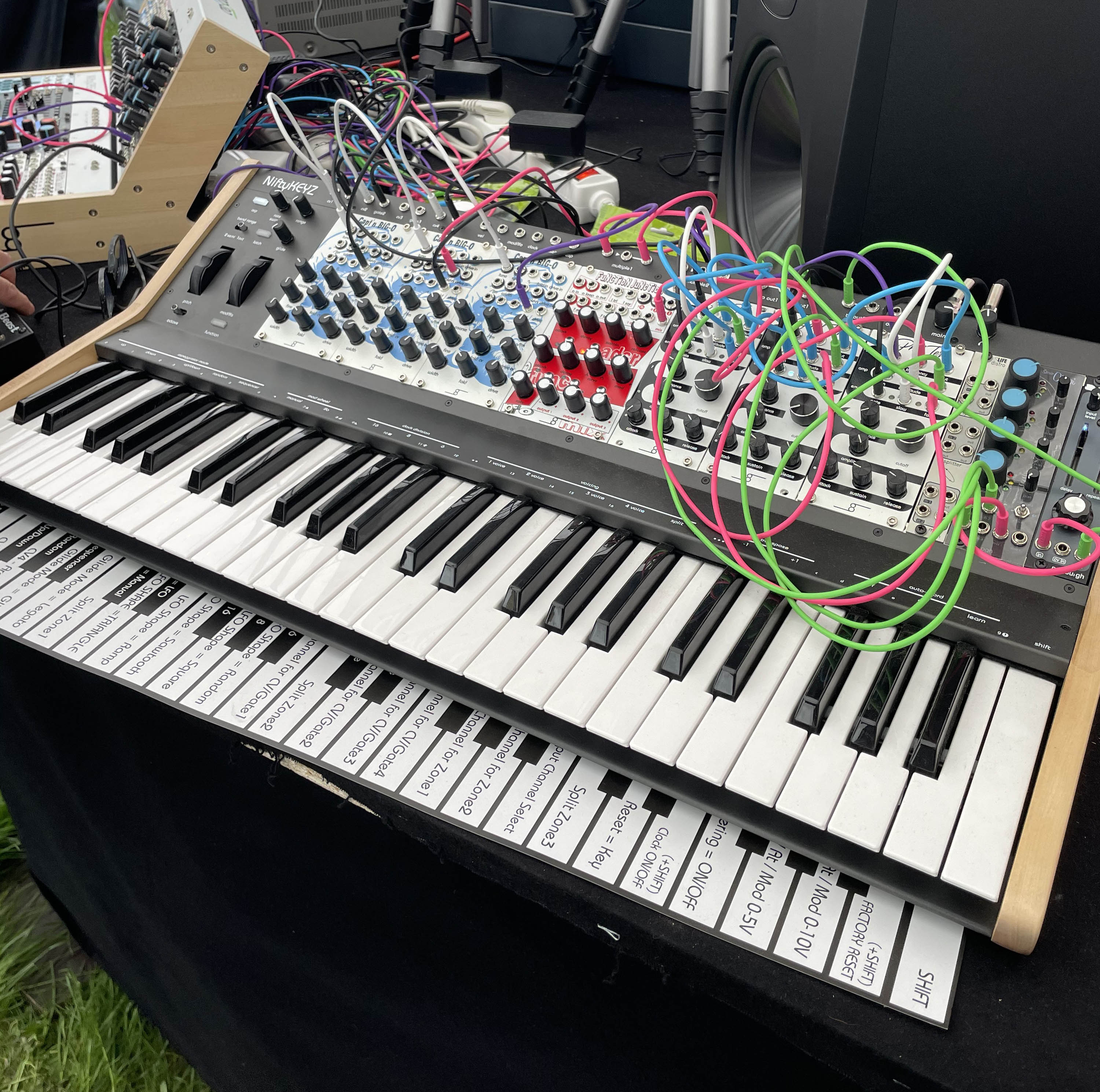 Cre8audio’s NiftyKEYZ stays true to its name by providing a nifty solution to those on a budget looking for a decent Eurorack case that doubles as a keyboard.