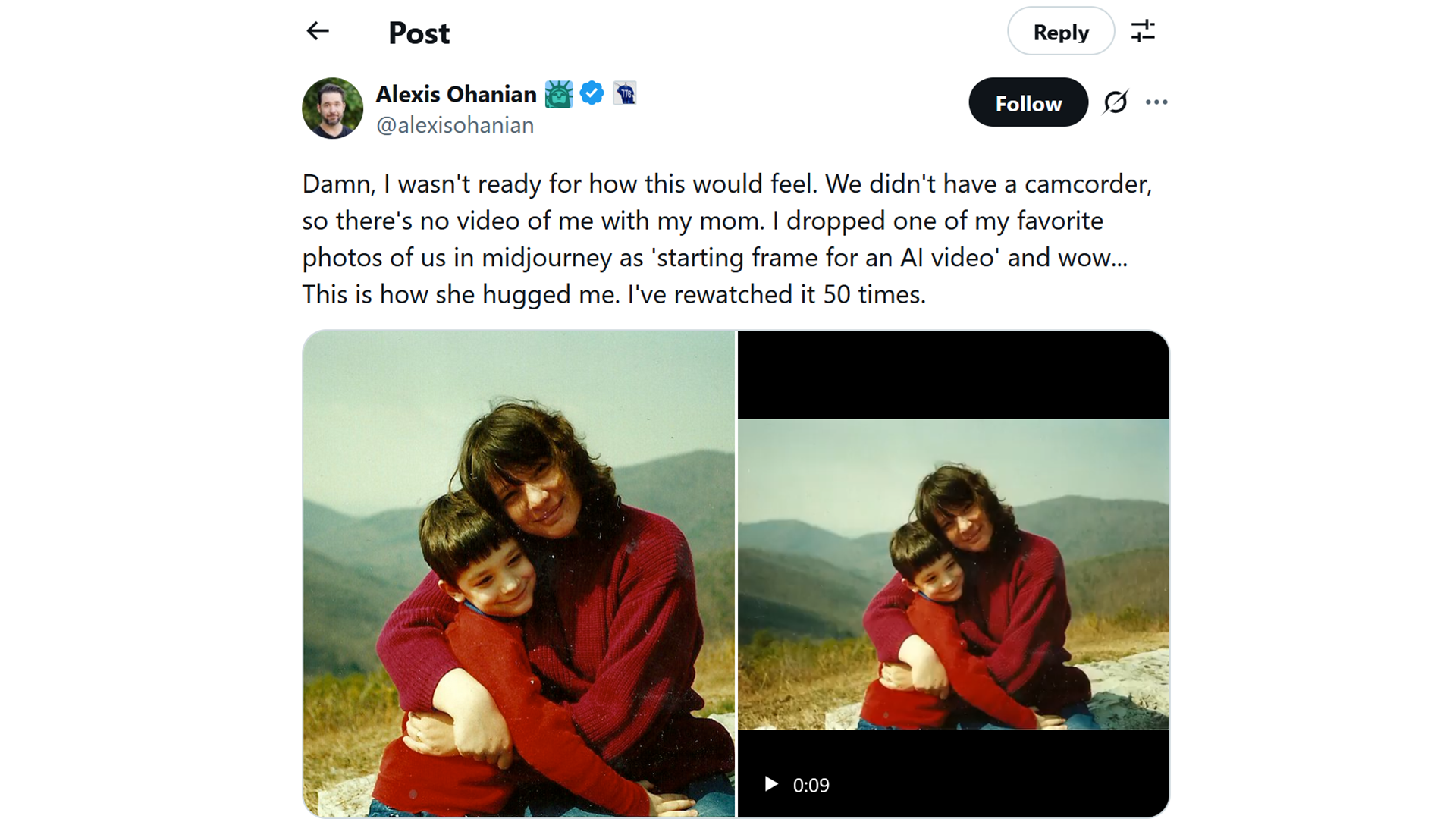 Ohanian AI Hug