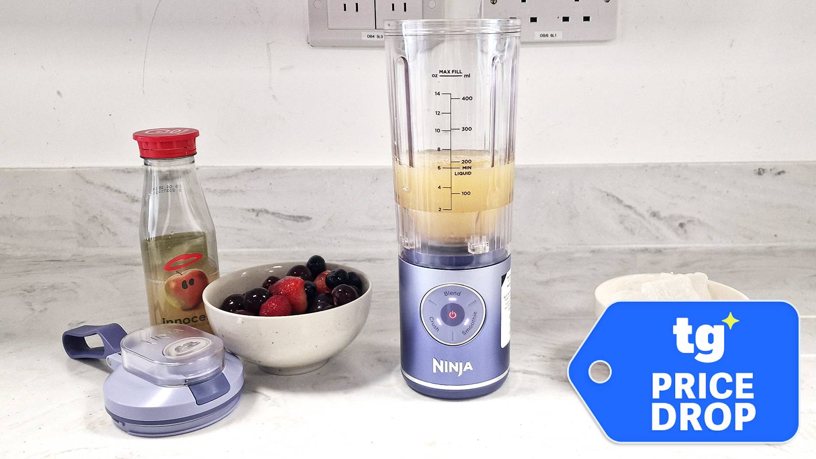 Ninja Blast Max blender on counter