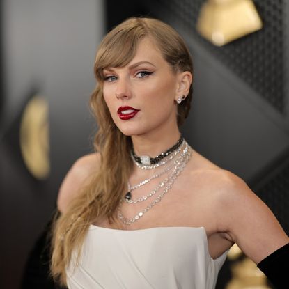 taylor swift at the 2024 grammys
