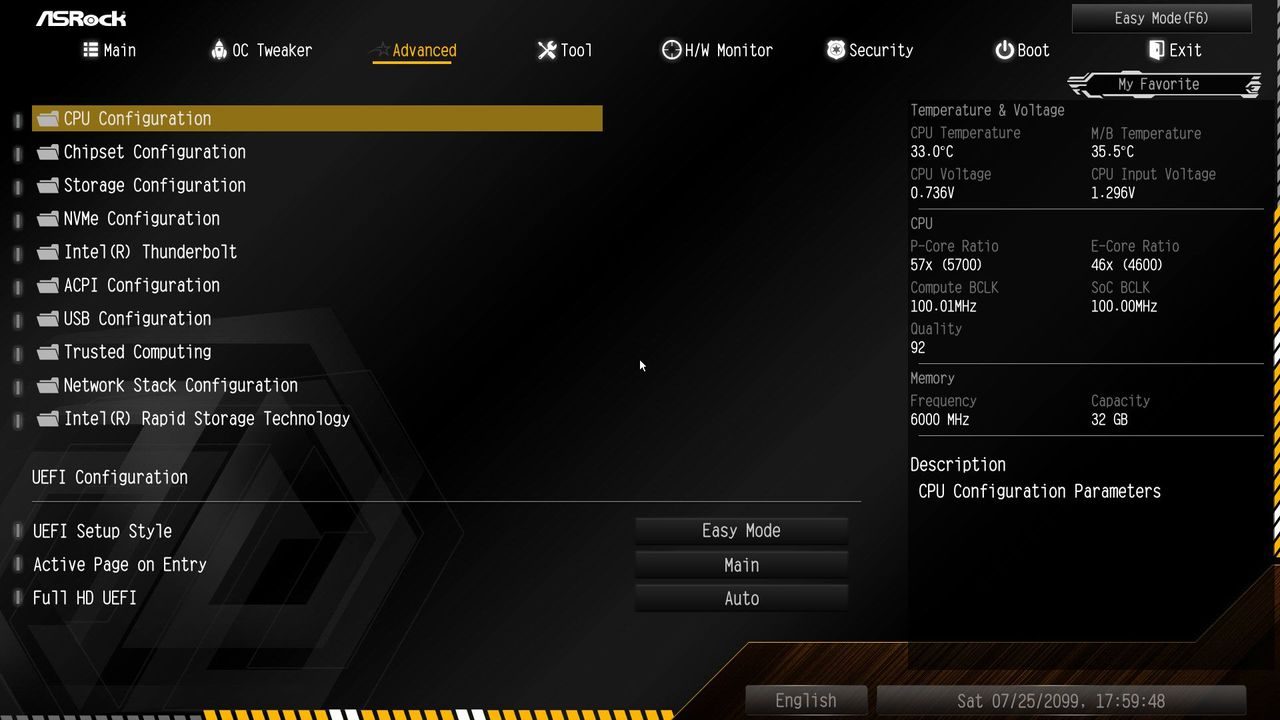 ASRock Z890 Taichi OCF