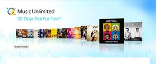 Sony Music Unlimited powered by Qriocity