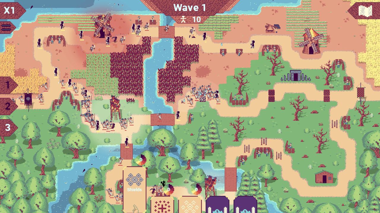 Countless Army gameplay screenshots.