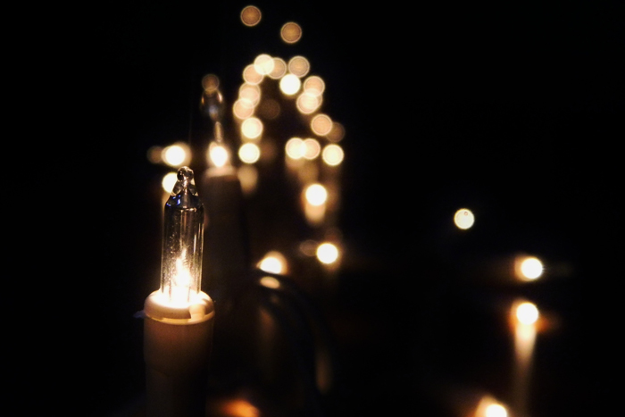 Let there be light in the darkness.