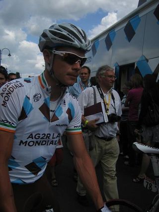 AG2R's Nicolas Roche will be happy when this stage is over