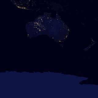Earth at Night 2012 - Australia