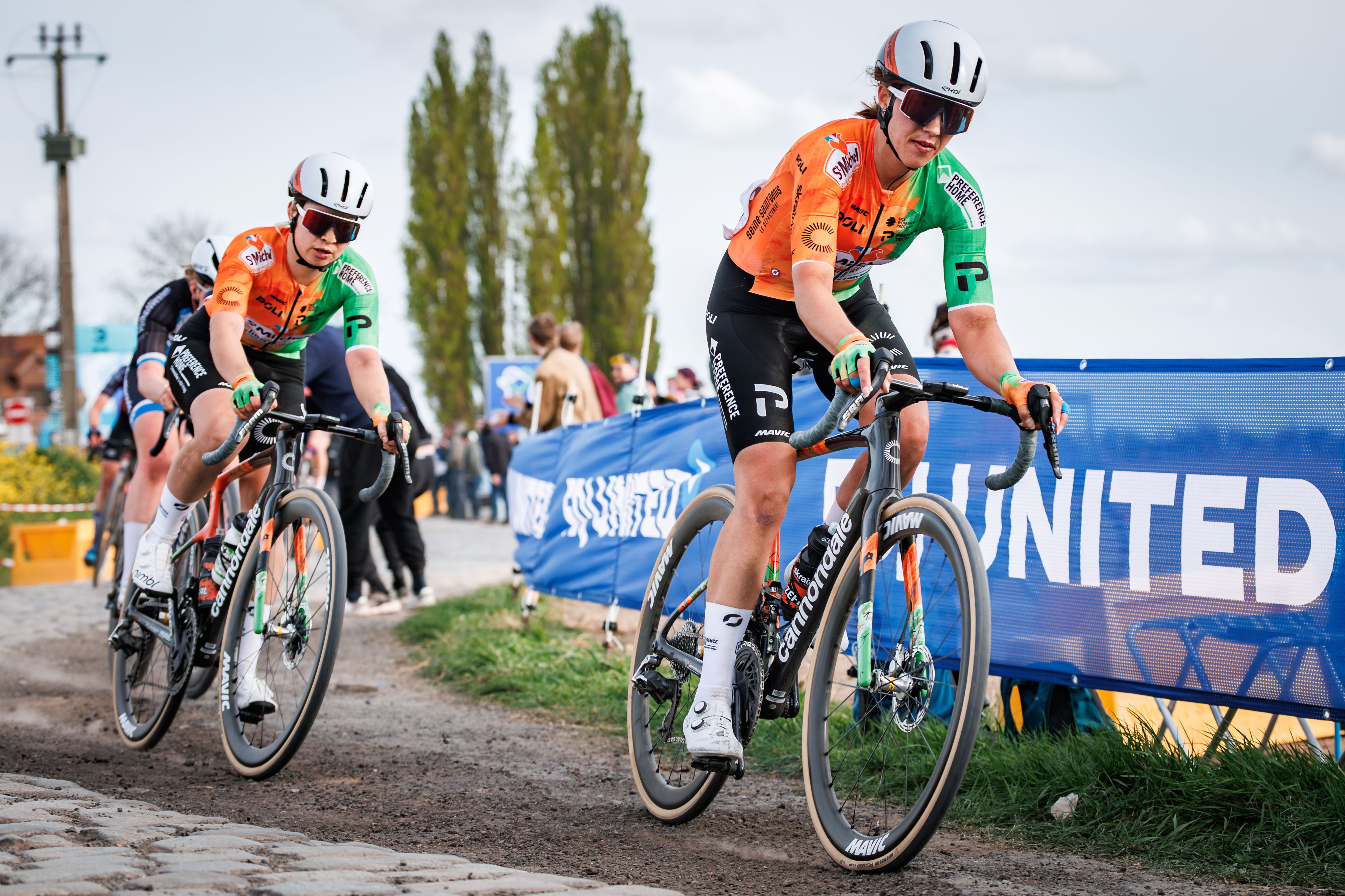 Caroline Wreszin of St Michel - Preference Home - Auber93 at Paris-Roubaix 206