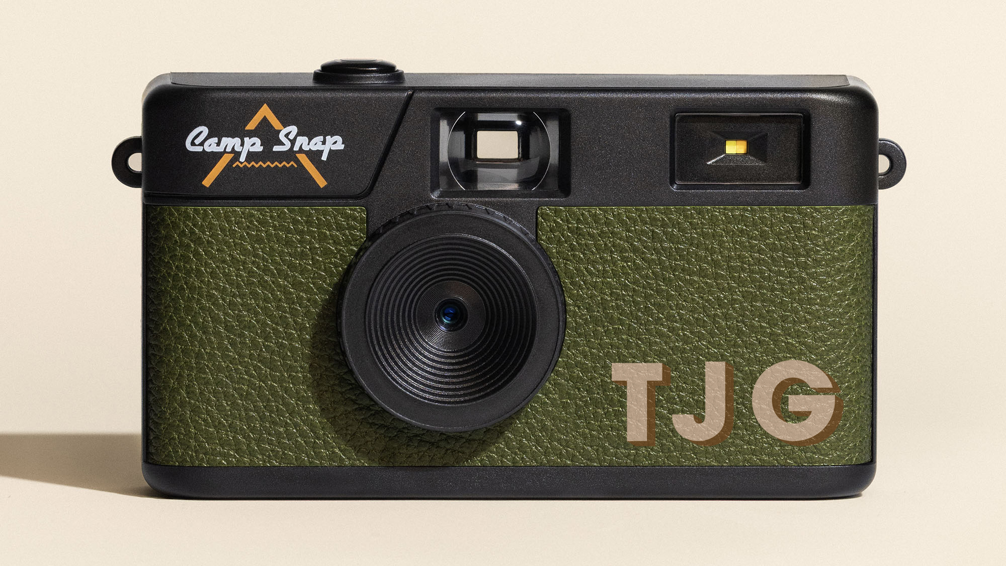A customized Camp Snap compact camera